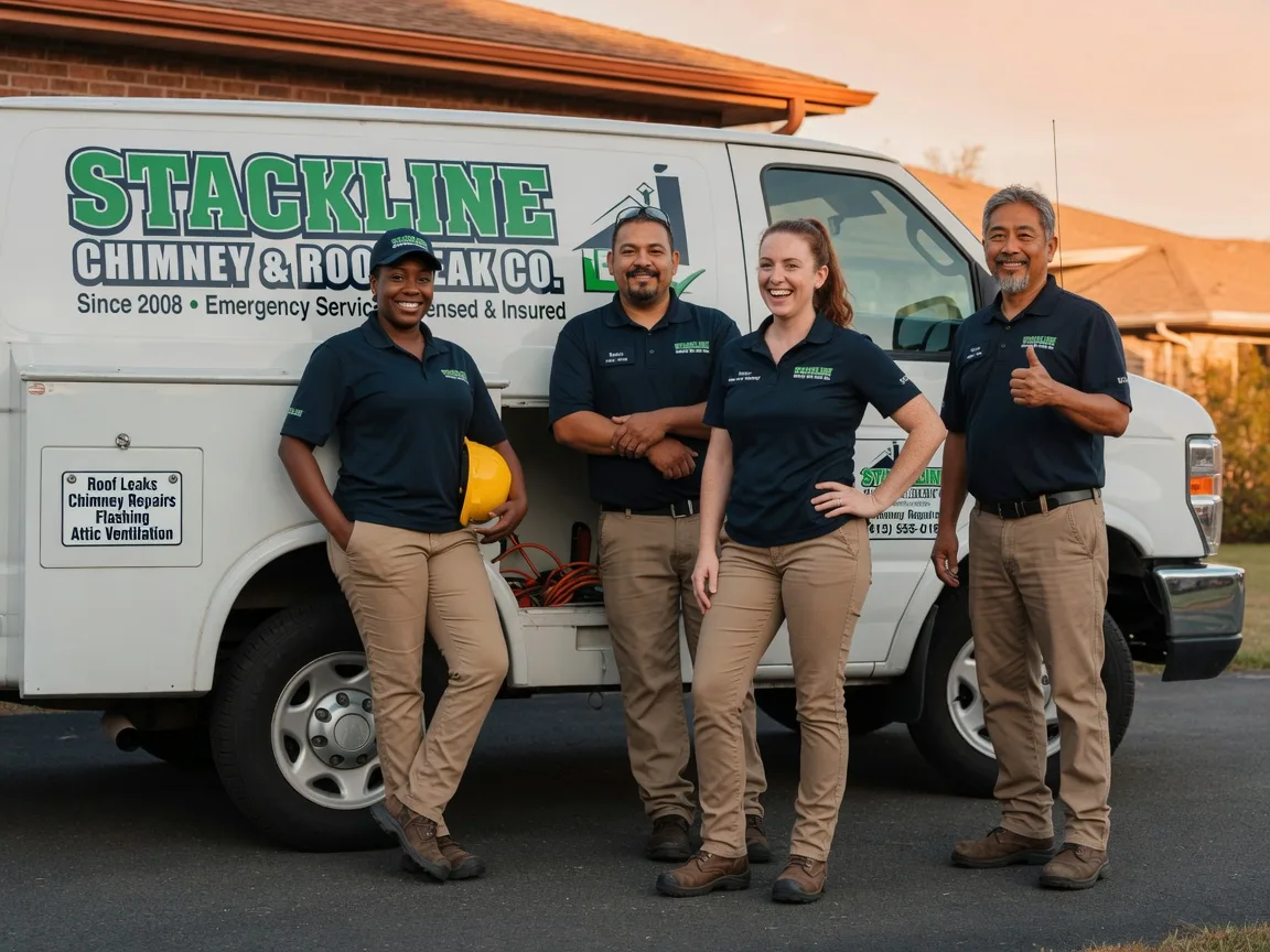 Chimney flashing repair company in Jamesport, NY